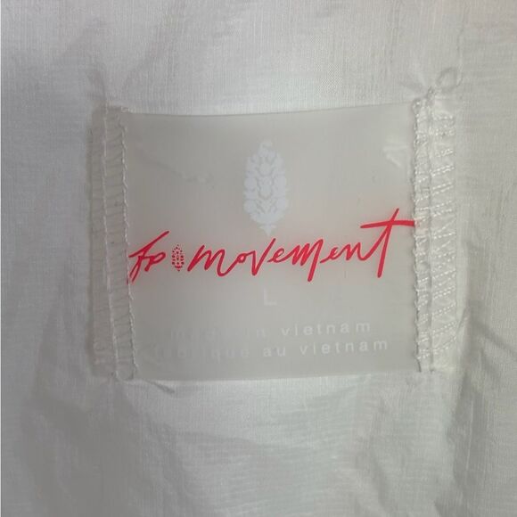 NWT Free People Movement In A Bubble Puffer Vest Painted White - Picture 9 of 11